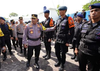 Kapolri Tinjau Langsung Jajaran Korps Brimob Polri KTT G20 di Bali
