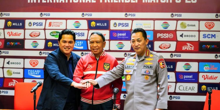 Babat Habis Mafia Bola, Kapolri Tegaskan Siap Bersinergi dengan PSSI 