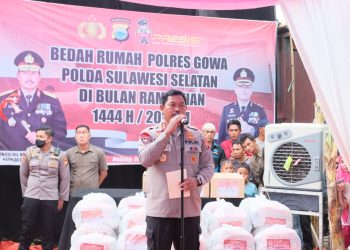 Kapolda Sulsel Wujudkan Rumah Layak Huni Bagi Kaum Dhuafa
