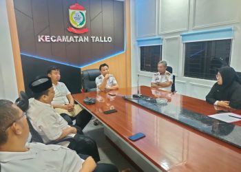 Sukseskan Peringatan OTDA, Camat Tallo Menggelar RAKOR