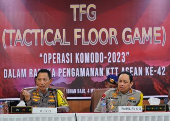 Gelar TFG, Kapolri Tekankan Personel Harus Pahami Tugas dan Cara Bertindak saat Amankan KTT ASEAN