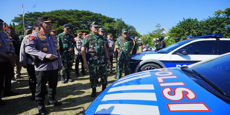 Apel Gelar Pasukan, Kapolri dan Panglima Tegaskan TNI-Polri Bersinergi dan Solid Amankan KTT ASEAN