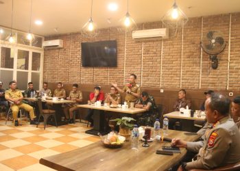 Menghadiri Rakor,  Camat Tallo Siap Berkolaborasi Menjaga Keamanan dan Ketertiban Lingkungan 