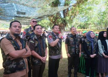 Peringatan HUT Ke – 66 Kodam XIV/Hsn,  Kapolda Sulsel Hadiri Syukuran  di Lapangan Lontara