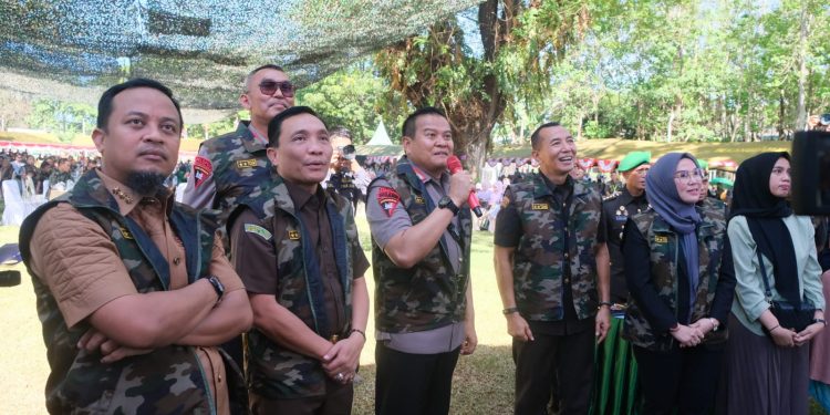 Peringatan HUT Ke – 66 Kodam XIV/Hsn,  Kapolda Sulsel Hadiri Syukuran  di Lapangan Lontara