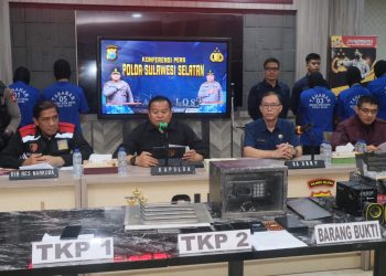 Kapolda Sulsel Tangkap 6 Tersangka Kurir Sabu dan Ekstasi