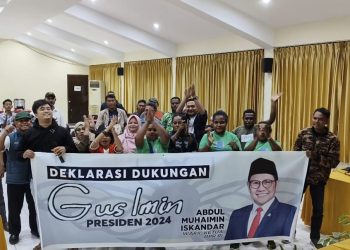 Pelaku Usaha Kecil Menengah Papua Barat Daya Deklarasi Dukung Gus Imin Capres 2024