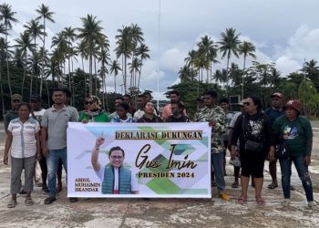 Komunitas Peduli Kampung (KPK) Kabupaten Raja Ampat Deklarasi Dukung Gus Imin Capres 2024