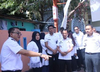 Wakil Wali Kota Makassar Didampingi Asisten I Bersama Camat Tallo Tinjau Lokasi Kesiapan Longwis Taegu