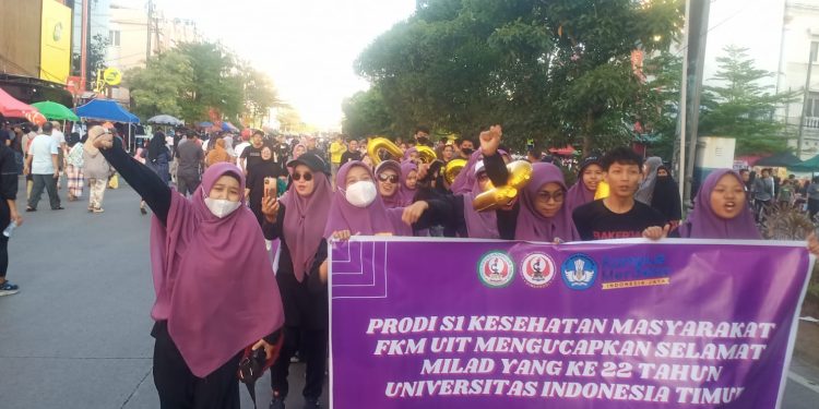 Milad Ke – 22, UIT Menggelar Jalan Sehat dan Bagikan Door Prize