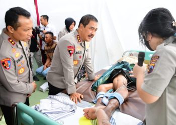 Wakapolri Gelar Bakti Sosial dan Kesehatan di Kabupaten Blora