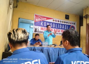 Road Show Konsolidasi Menuju Aksi 10 Agustus DPD KSPSI SUL-SEL