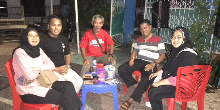 Wakili Camat Tallo, Sekcam Tallo Pantau Pelaksanaan Bazar di Longwis Taegu