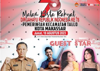 Malam Pesta Rakyat di Kecamatan Tallo Bakal Berlangsung Dahsyat 