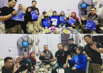 Laskar AURA Karaeng Emba Kunjungi Kediaman Hj. Risma Daeng Bulaeng