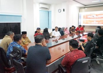 Matangkan Persiapan Turnamen Liga Anak Lorong, Camat Tallo Menggelar Rapat Bersama Panitia