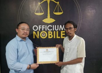 Andi Aril Resmi Nahkodai DPW BAIN HAM RI Provinsi Sulawesi Selatan