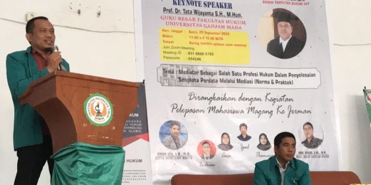Rektor UIT Lepas 5 Mahasiswa FH Magang di Jerman