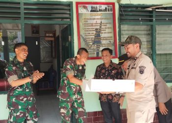 Camat Tallo Kunjungi Kantor Koramil 02 Tallo,  Alamsyah Sahabuddin: Selamat HUT TNI Ke 78