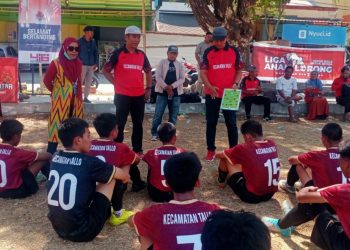 Resmi Launching, Kompetisi Sepakbola Liga Anak Lorong Soekarno Cup 2023