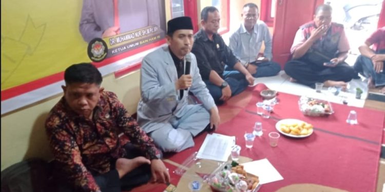 DPW BAIN HAM RI JAWA BARAT Gelar Rapat Konsolidasi Dan Silaturahmi