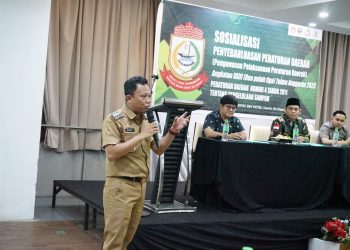 Camat Tallo Menjadi Narasumber Kegiatan Sosialisasi Perda No 4 Tahun 2011 Tentang Pengelolaan Sampah
