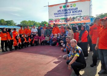 Menghadapi Musim Hujan, Pemerintah Kabupaten Maros Menggelar Apel Kesiap Siagaan