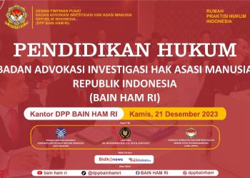 Puluhan Aktifis Daftar Pendidikan Hukum BAIN HAM RI Di Makassar