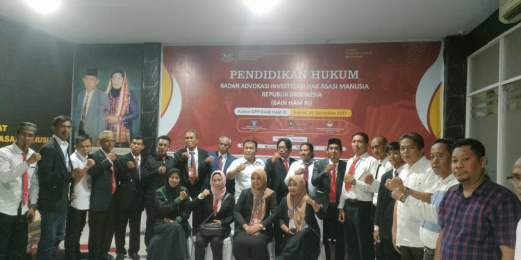 Alumni Pendidikan Hukum BAIN HAM RI Wajib Bentuk Klinik Hukum