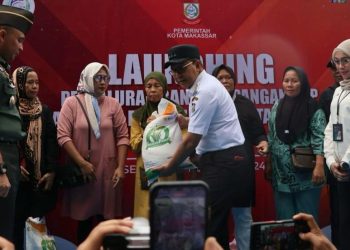 Pemerintah Kota Makassar Distribusi 40 Ton Beras Bantuan Pangan untuk 45 Ribu KPM