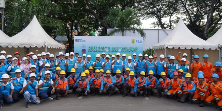 Pastikan Kesiapan Petugas, PLN Gelar Apel Siaga Kelistrikan Idul Fitri 1445 H