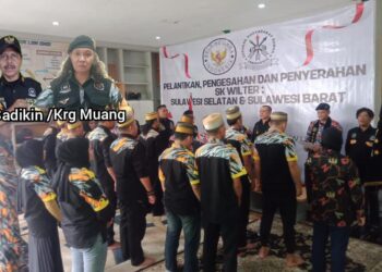 Ketua LSM GMBI Wilter Sul-Sel Baru Karaeng Muang Resmi Dilantik