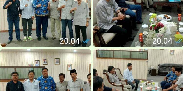 Bupati Maros, Terima Kunjungan Audiensi Pengurus PJI Perwakilan Sulsel