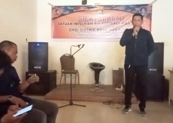 Satuan Intelkam Polrestabes Makassar Menggelar Silaturahmi dengan LSM GMBI Distrik Kota Makassar