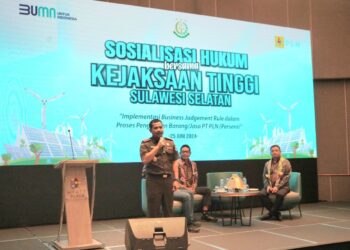 Perkuat Sinergitas dalam Pembangunan Infrastruktur Ketenagalistrikan, PLN Gandeng Kajati Sulsel Lakukan Sosialisasi Hukum