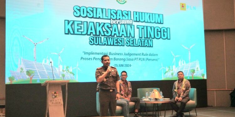 Perkuat Sinergitas dalam Pembangunan Infrastruktur Ketenagalistrikan, PLN Gandeng Kajati Sulsel Lakukan Sosialisasi Hukum