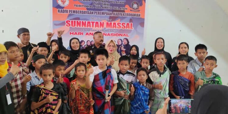 Peringati 1 Muharram 1446 Hijriah, Kordiv Pemberdayaan Perempuan dan Kerohanian GMBI Gelar Sunat Massal Gratis