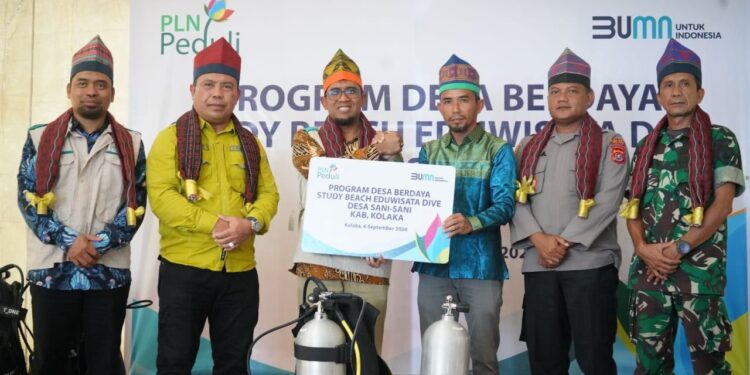 Dukung Pengembangan Wisata, PLN Hadir melalui Program Desa Berdaya di Desa Sani-Sani, Sulawesi Tenggara