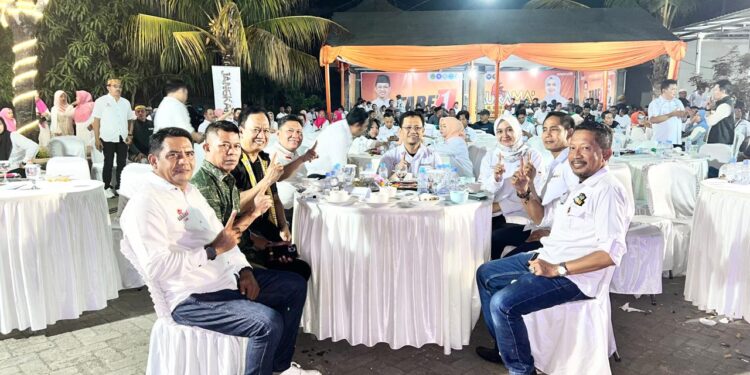 Cabup-Cawabup AURAMA Nomor Urut 1 Kukuhkan Tim Dan Resmikan Posko Tim JANGKAR HI di Kecamatan Bontomarannu