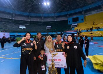 Atlet Pencak Silat Asal Gowa Sabet 2 Medali Emas di Kejuaraan Nasional Hasanuddin Championship 1