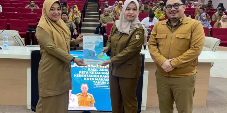 DKP Kota Makassar Launching Hasil Penyusunan Peta Ketahanan dan Kerentanan Pangan Tahun 2024