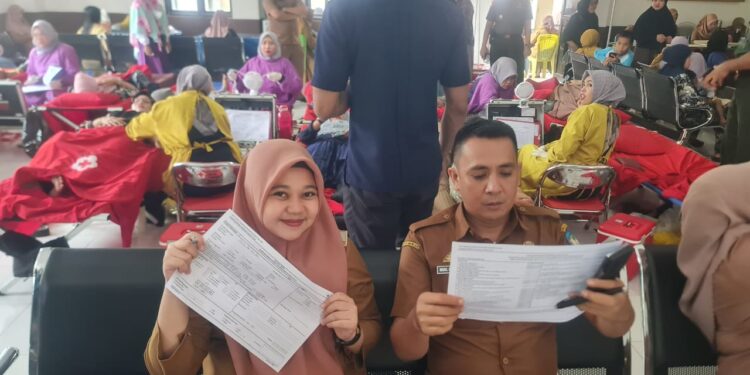 Dukungan Penuh Berbagai Pihak, Donor Darah Rutin Pallangga Berjalan Sukses