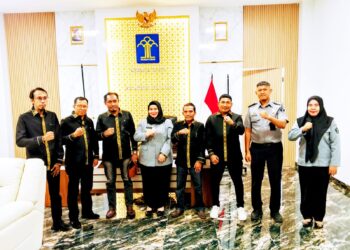 DPP LBH No Viral No Justice Sambangi Kanwil Kemenkum Sulsel, Bahas Diklat Paralegal dan Akreditasi