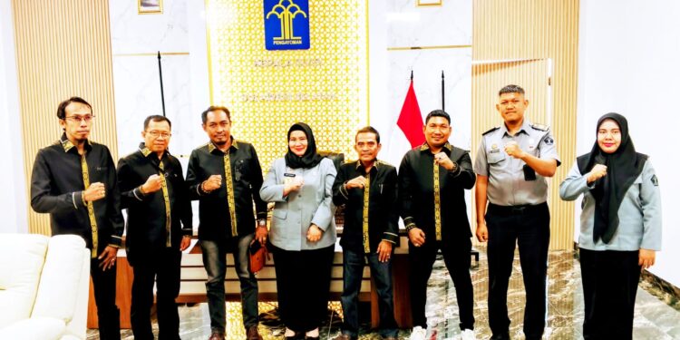 DPP LBH No Viral No Justice Sambangi Kanwil Kemenkum Sulsel, Bahas Diklat Paralegal dan Akreditasi