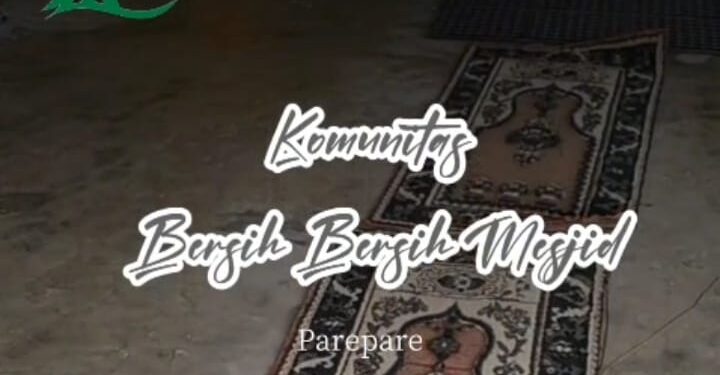 Komunitas Bersih-Bersih Masjid Pare-Pare Konsisten Jaga Kesucian Rumah Ibadah