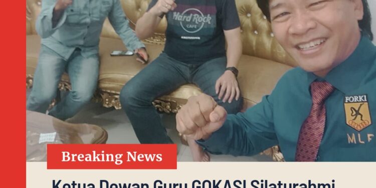 Ketua Dewan Guru GOKASI Silaturahmi dengan Kepala BPK RI Perwakilan Sulawesi Selatan