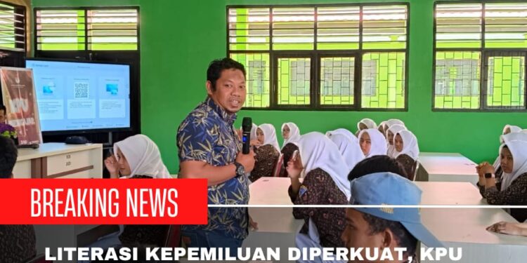 Literasi Kepemiluan Diperkuat, KPU Enrekang Hadirkan Program KPU Mengajar bagi Pelajar