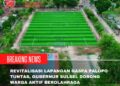 Revitalisasi Lapangan Gaspa Palopo Tuntas, Gubernur Sulsel Dorong Warga Aktif Berolahraga