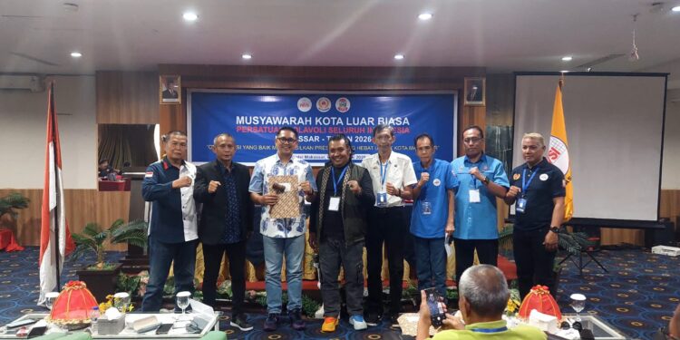 Aklamasi di Muskotlub, Supratman Resmi Jadi Ketua Umum PBVSI Kota Makassar