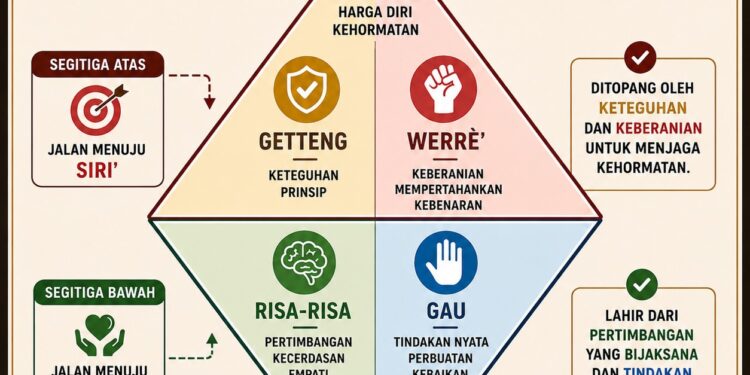 Merawat Siri’ dan Pacce: Filosofi Budaya Bugis-Makassar untuk Membangun Generasi Berintegritas